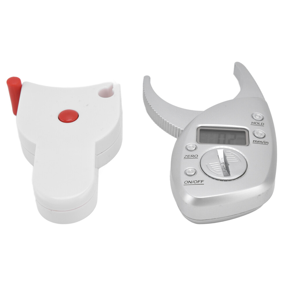 Fat Caliper Body Tape Measure ABS Digital Display Measuring Tool with Built in Battery