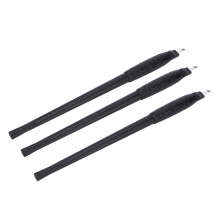 10 pièces Stylo microblading incliné 11N 15,6 mm argent