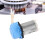Mini pompa peristaltica 12V DC argento 0-200ml/min 15