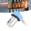 Mini pompa peristaltica 12V DC argento 0-200ml/min 14