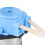 Mini pompa peristaltica 12V DC argento 0-200ml/min 12