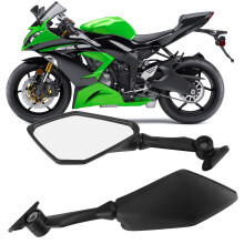 Paire de rétroviseurs noirs pliants pour Ninja 300/250, ZX6R