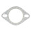 Junta de escape de acero perforado 2 pernos 2.5in/63mm 2