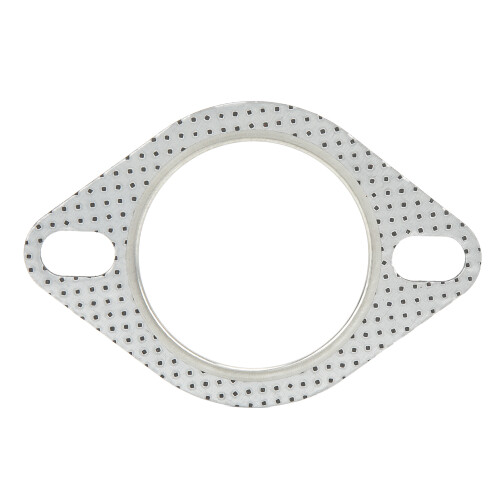 Junta de escape de acero perforado 2 pernos 2.5in/63mm 1