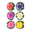 6 pezzi di piante artificiali per laghetto, 6 colori, 10 cm 15