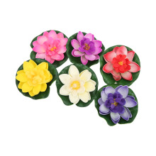 6 pezzi di piante artificiali per laghetto, 6 colori, 10 cm