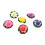 6 pezzi di piante artificiali per laghetto, 6 colori, 10 cm 8