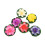 6 pezzi di piante artificiali per laghetto, 6 colori, 10 cm 13