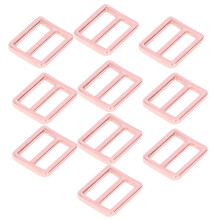 10 pièces de boucles coulissantes en métal or rose 25 mm 0,98 po