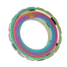 Jeu de roues de vélo CentreLock – Anneau de serrage CentreLock pour rotor de frein à disque MTB multicolore