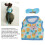 Conjunto de arnés y correa ajustables para conejo - Nylon suave 8