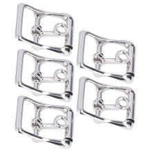 Ensemble de 5 boucles de ceinture en alliage de zinc de 20 mm pour sacs DIY