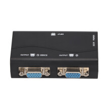Splitter video VGA 1 ingresso-2 uscite alimentato tramite USB 250MHz 1920x1440 1080P doppio display