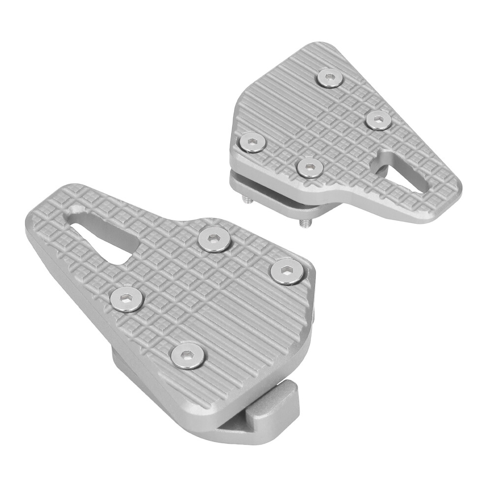 Motorcycle Rear Brake Lever Foot Pedal Cnc Aluminum Alloy Enlarge Extension Plate Pad Replacement For F900r 2019Â2021Silver 9351321944469