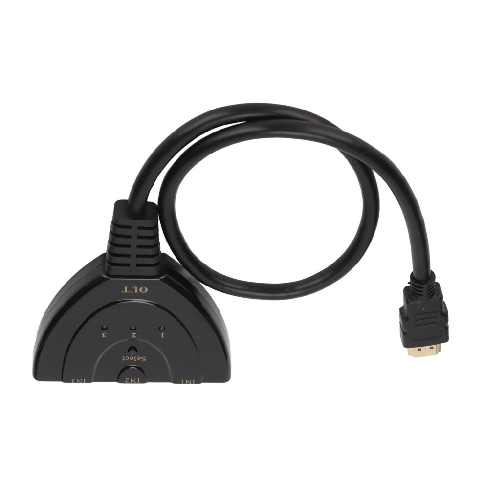 3X1 Switch Splitter High Resolution Hd 4K 1080P Hd Multimedia Interface Switcher For Ps3 Cable Box 4221321944200