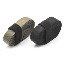 Cuerda de camping para colgar 3m x 20mm - negro/verde militar