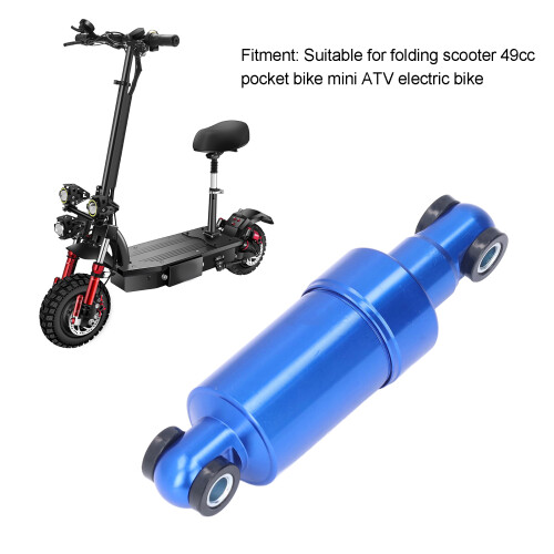 Ammortizzatore per motocicletta blu 125mm/145mm 49cc 2