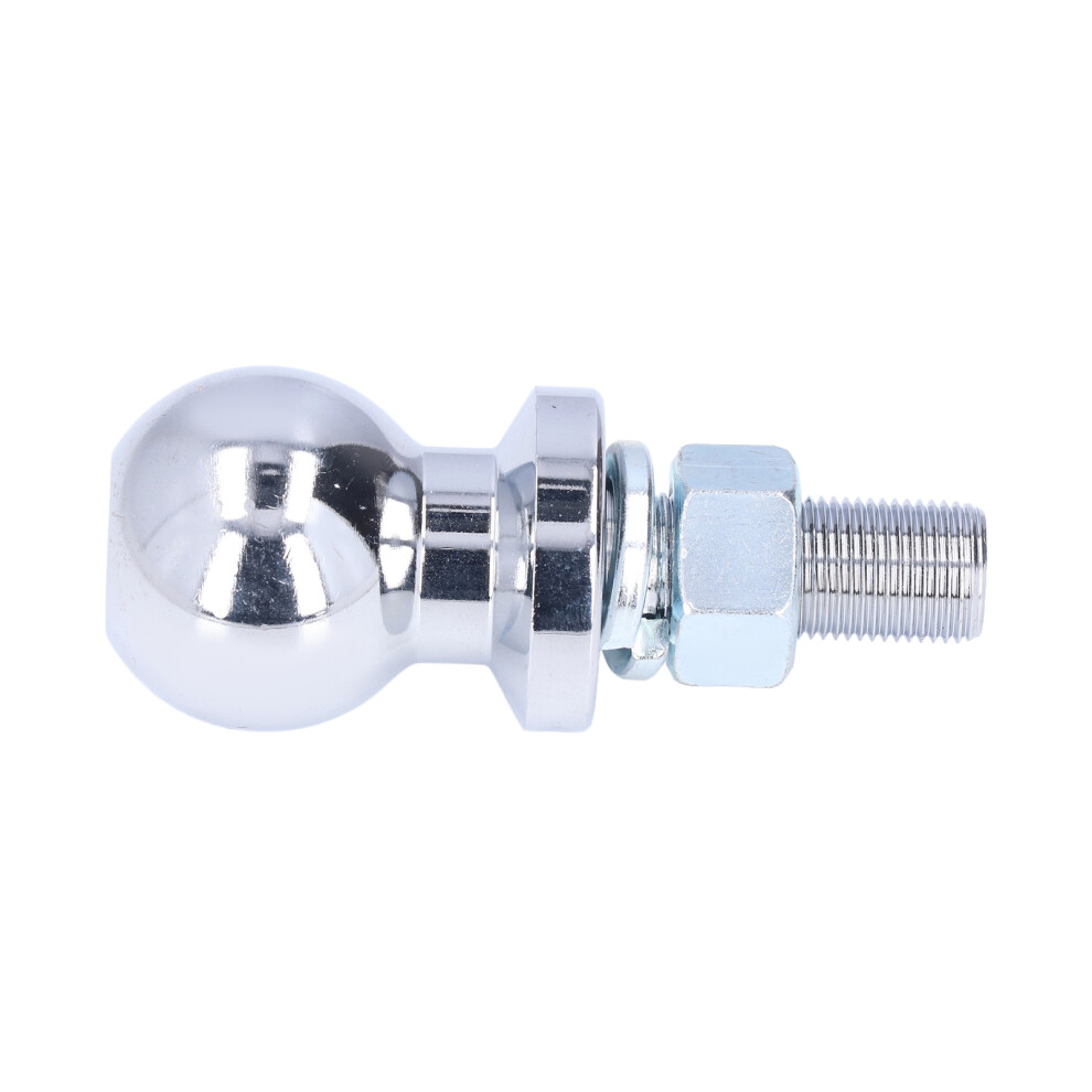 47.6Mm/1.87In Trailer Tow Ball Towing Hitch Connector 2000Lbs Forged Steel Solid Universal For Atv Kart Caravan 8701321946375