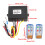 Argano elettrico con telecomando wireless 120W 12-24V ABS 12