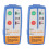 Argano elettrico con telecomando wireless 120W 12-24V ABS 8