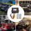 Argano elettrico con telecomando wireless 120W 12-24V ABS 11