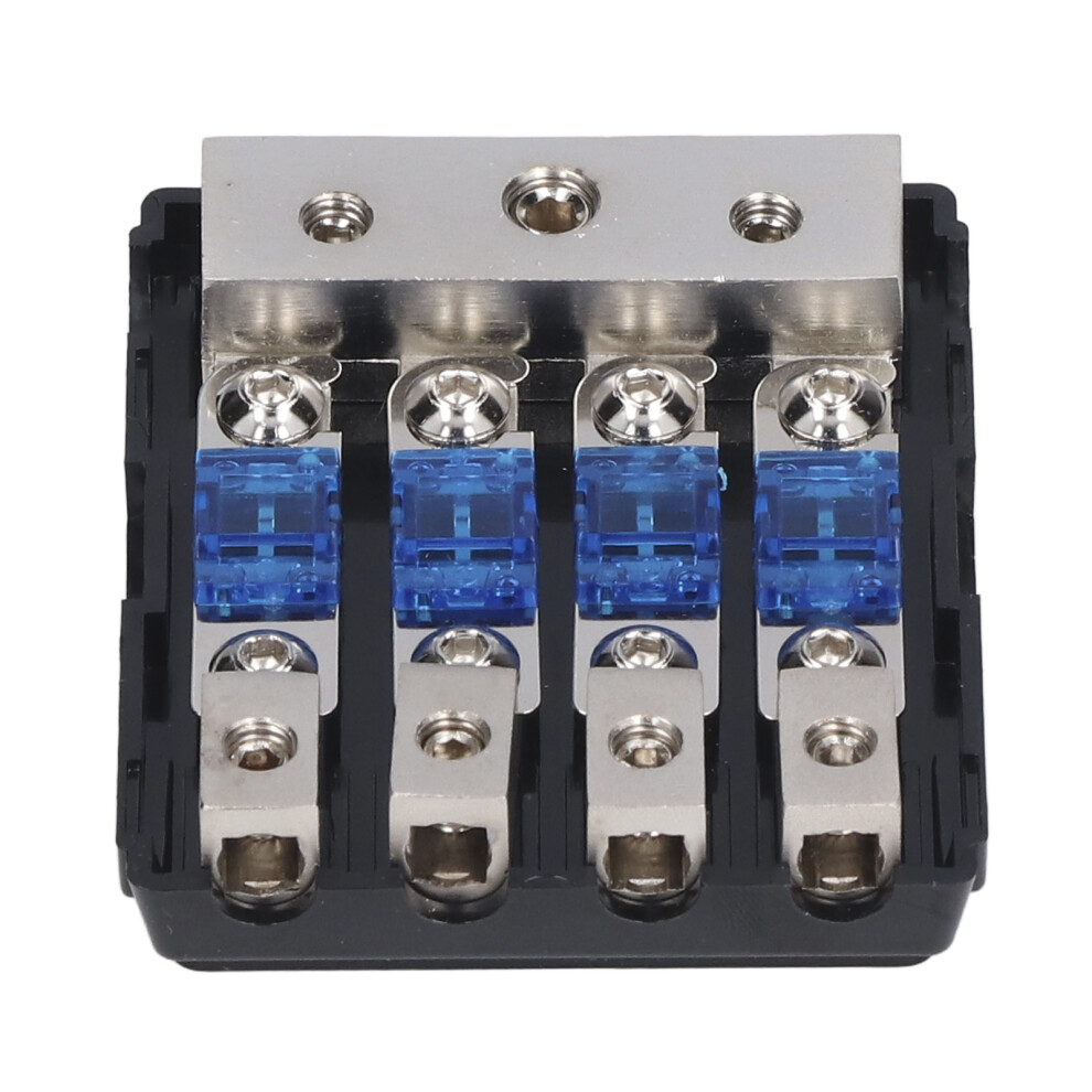 60A Power Distribution Block 1 In 4 Ways Out Audio Fuse Holder For Car Rv Solar System 3271321946941