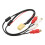 Câble audio 4 RCA mini ISO 6 broches ABS Plug&Play siège 13