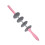 Rodillo ajustable para masa de pan, gris-rosado 11