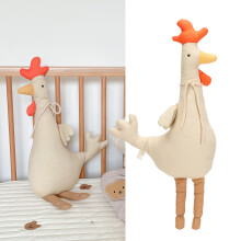 Modèle: Poupée de poulet 54 cm peluche de coq en coton doux