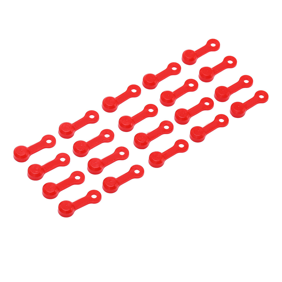 Risk 20Pcs Zerk Fitting Cap Grease Fitting Brake Bleeder Screw Cover Dustproof Cover For Car Motorcyclered 7671321948642