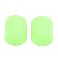 RISK 1 Par de cubiertas de palanca de freno de silicona verde de 5 g