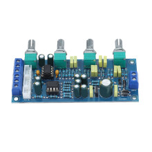 Modulo del tono del preamplificatore DC12V 54mm scheda nera