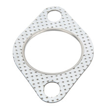 Junta de brida para tubería de escape de 1.75 pulgadas, 2 pernos de acero