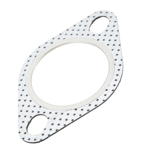 Junta de brida de escape de 2 pulgadas, 2 pernos, 51 mm 2