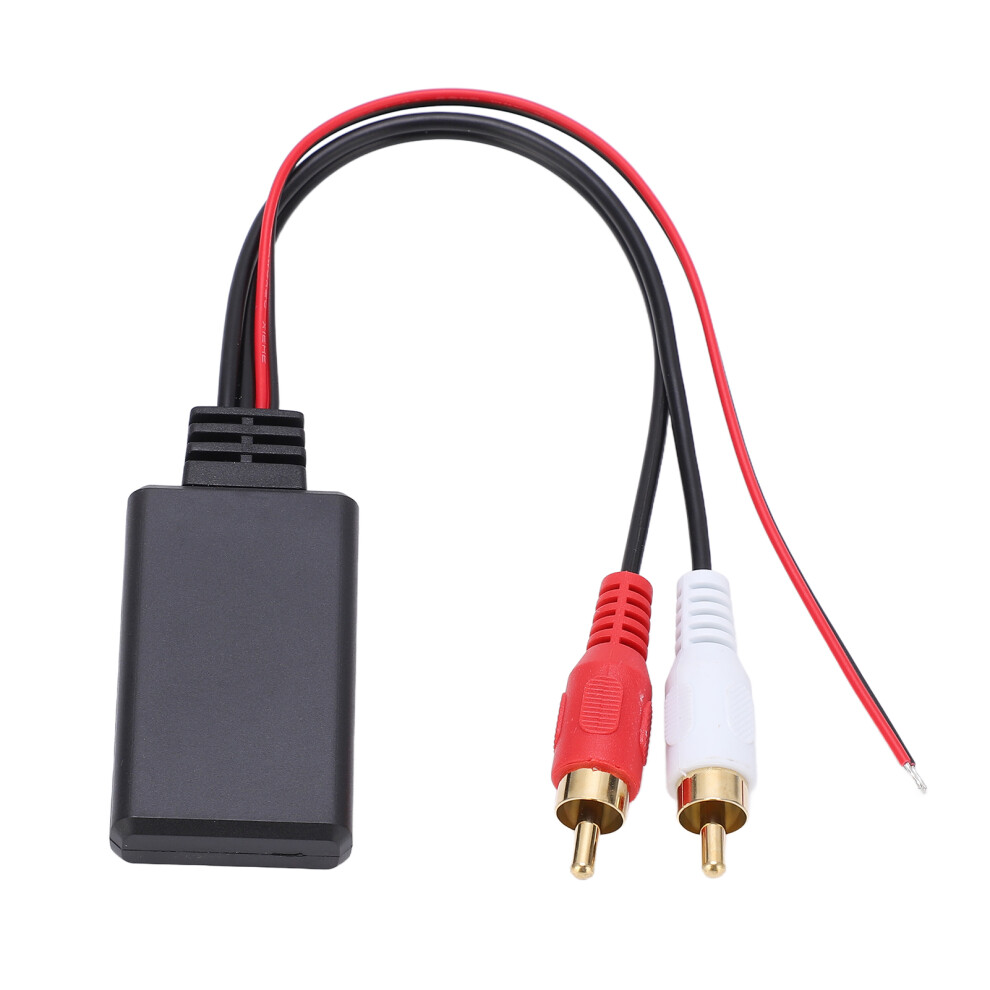 Car Radio 2 Rca Bluetooth 5.0 Adapter Wireless Aux Audio Cable Replacement For Kenwood For Clarion 8441321951824