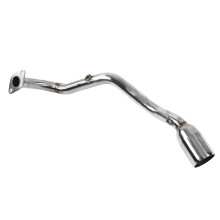 Motorcycle Exhaust Middle Link Pipe Heat Resistant Replacement for NMAX125 NMAX155 2020‑2021