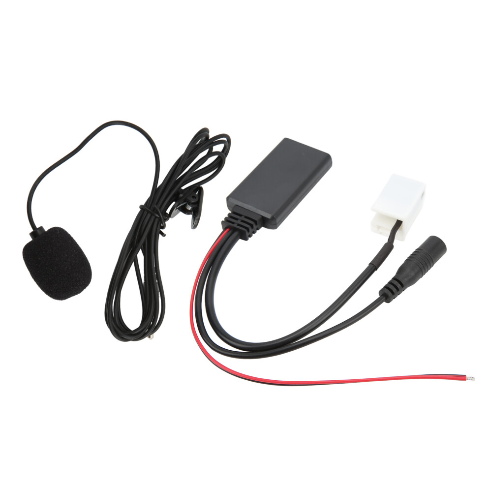 12Pin Bluetooth 5.0 Module Aux In Cable Mp3 Music Adapter Replacement For Rcd300 Rcd310 Rns300 Rns310 Rcd510with Microphone 4951321953215