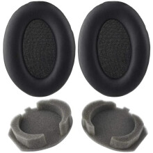 (black) 1pair Ear Pads For Sony Wh-1000xm3 Headphones Earmuff Replacement Foam Sponge Ear Cushion Earphone Sleeve Headset Accessories