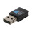 Scheda wireless USB 2.0 8723, nera e compatta, 11n 1
