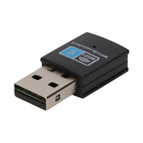Scheda wireless USB 2.0 8723, nera e compatta, 11n