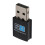 Scheda wireless USB 2.0 8723, nera e compatta, 11n 4