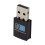 Scheda wireless USB 2.0 8723, nera e compatta, 11n 13