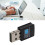 Scheda wireless USB 2.0 8723, nera e compatta, 11n 8