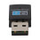 Scheda wireless USB 2.0 8723, nera e compatta, 11n 15