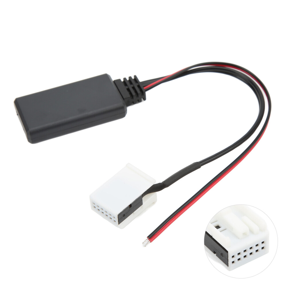Car Bluetooth Aux Cable Adapter Replacement For Mercedes Benz W169/W245/W203/W209/W164 8461321957046