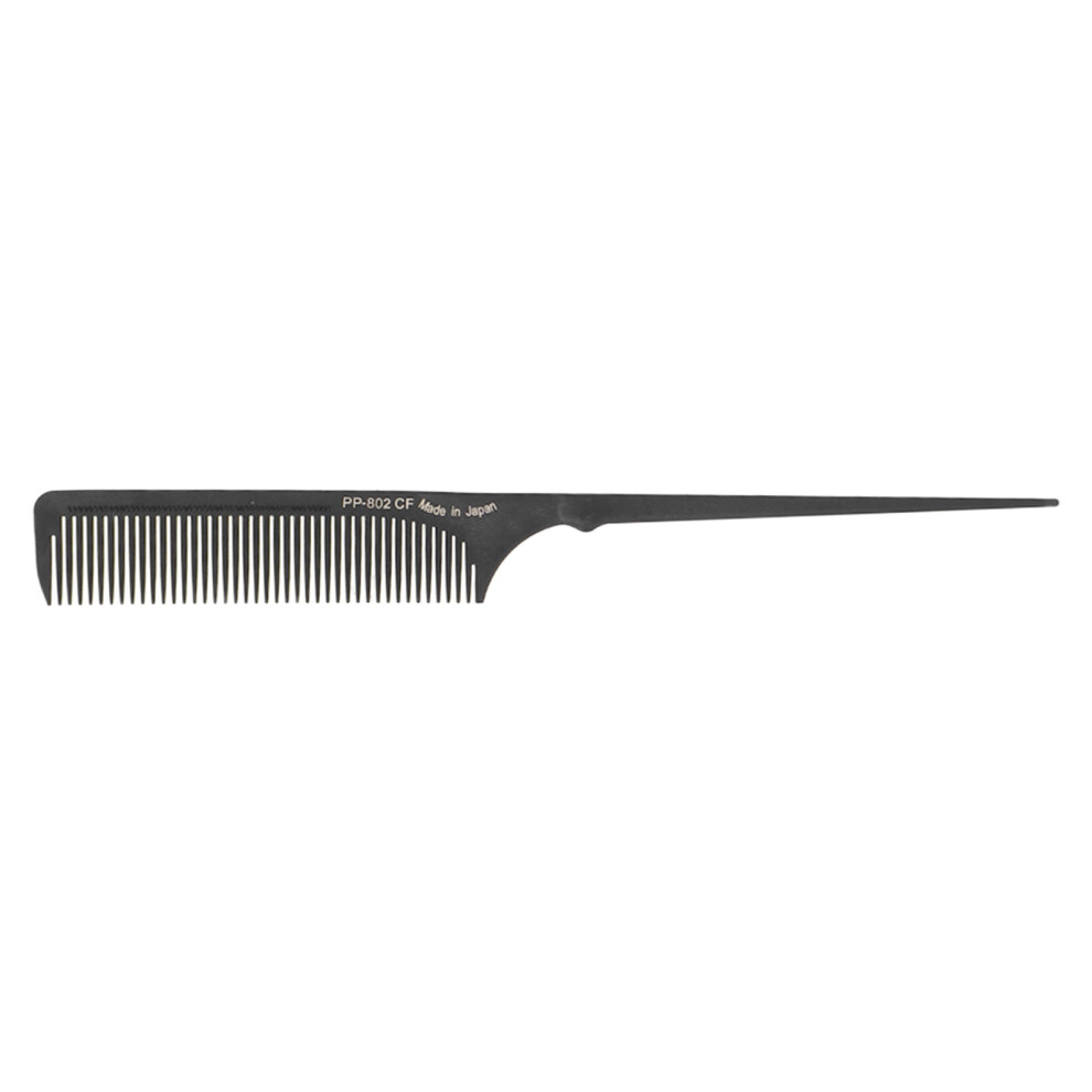 Unisex Tail Comb Professional Grade Heat Resistant Hairdressing Styling Salon Combs For All Hair Types Blackpp-802
