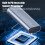 Adaptateur PD Type-C vers MagSafe1/2, 5A, aluminium 13