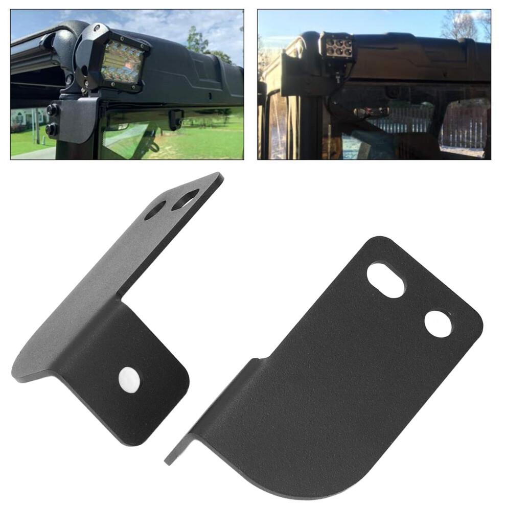 Rear Roof Pillar Roll Cage Bar Led Pod Mounting Bracket Replacement For Polaris Ranger 2013Â2021 Light 7891321957981