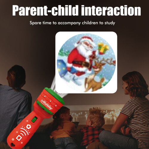 Flashlight Projector for Children Handed Projector Story Machine Luminous Learning Machine 2