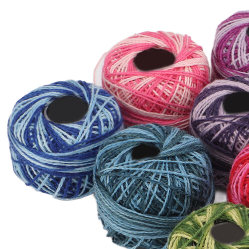 Fil de dentelle 16 couleurs taille 16 polyester 2